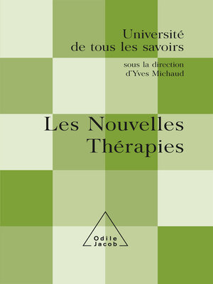 cover image of Les Nouvelles Thérapies